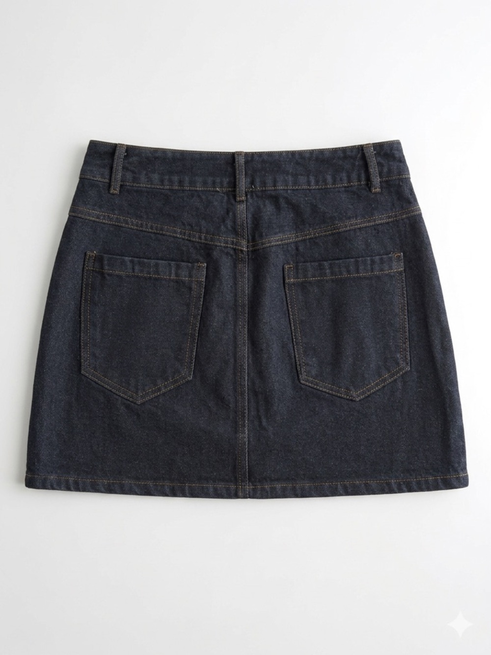 NWT Le Lis Collection Washed Black Denim Mini Skirt, Size Small - Picture 2 of 2